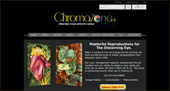 Desktop Screenshot of chromazoneink.com